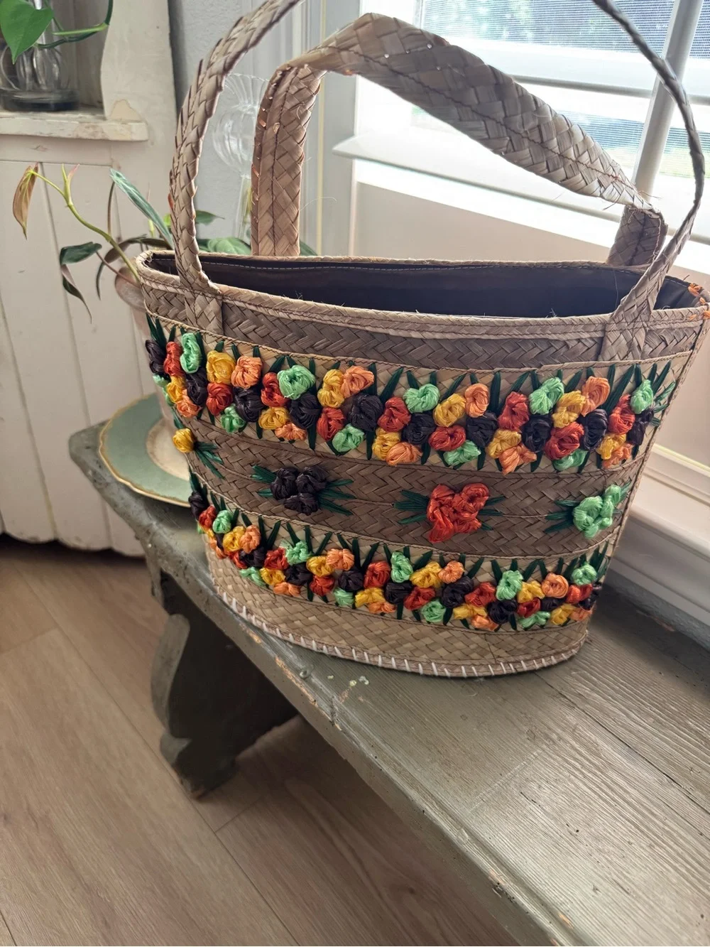 N/A handwoven straw